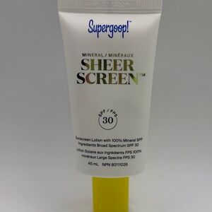 Supergoop! Sheer Screen SPF 30 - White and Yellow
